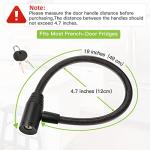 Rofio Childproof Fridge Lock with Keys – 2 Pack