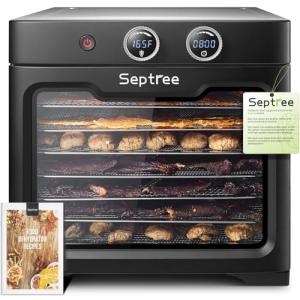 Septree 8-Tray Food Dehydrator with Timer
