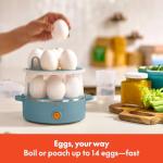 Bella Electric Egg Cooker for 14 Eggs and More
