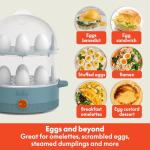 Bella Electric Egg Cooker for 14 Eggs and More