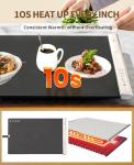 Extra Large Silicone Food Warming Mat with Temperature Control