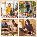 Extra Large Silicone Food Warming Mat with Temperature Control