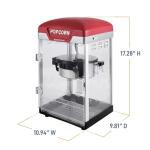 West Bend Stir Crazy Popcorn Popper Machine, 4 Qt
