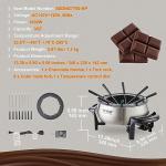 VEVOR 3 Qt Electric Fondue Pot Set