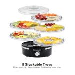 Elite Gourmet Food Dehydrator with 5 BPA-Free Trays