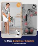 Cordless Electric Spin Scrubber with 7 Brush Heads