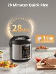 COMFEE’ 4-Cup Rice Cooker with 10 Presets