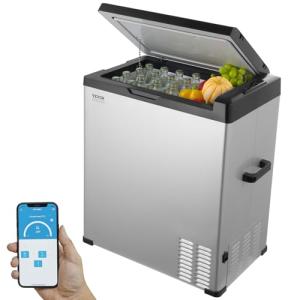 VEVOR 12V Portable Car Refrigerator Freezer, 70L