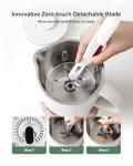 MOKKOM 42oz Nut Milk Maker for Homemade Plant Milk