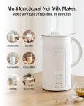 MOKKOM 42oz Nut Milk Maker for Homemade Plant Milk