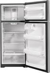 GE Top Freezer Refrigerator with LED Lighting