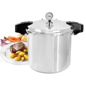 MegaChef 24 Quart Aluminum Pressure Cooker for Stovetops