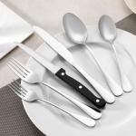 Set of 8 Sharp Steak Knives with Ergonomic Handles