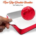 NutriChef 3-Piece Nonstick Casserole Dish Set