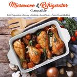NutriChef 3-Piece Nonstick Casserole Dish Set