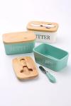 Hand Crank Ceramic Butter Churner with Seals