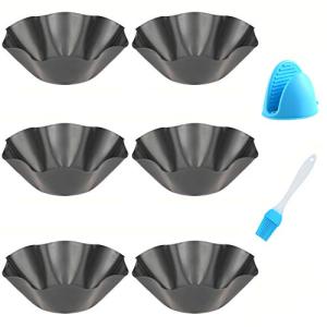 Tortilla Pan Set - 6 Pack Non-Stick Bakers