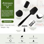 Silicone Spatula Spoon - 11.2" Heat Resistant