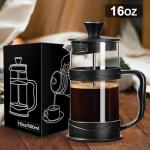 PARACITY 16oz French Press Coffee and Tea Maker