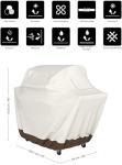 Amazon Basics Waterproof Gas Grill Cover, 65 Inch
