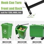 Touchless Manual Trash Compactor for Outdoor Use