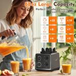 3-in-1 High-Power Blender and Food Processor Combo