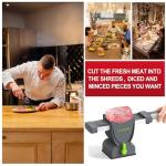 ZTQCSQ Adjustable Meat Slicer for Home Cooking