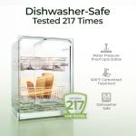 Lightweight Bamboo Cutting Boards - Dishwasher Safe & Reversible