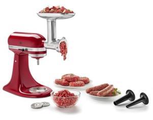 KitchenAid Metal Food Grinder Attachment for Stand Mixers