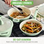 GreenLife 8-Piece Nonstick Ceramic Cookware Set