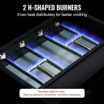 VEVOR 22.4" Heavy Duty Gas Flat Top Griddle
