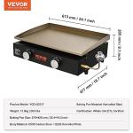 VEVOR 22.4" Heavy Duty Gas Flat Top Griddle