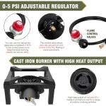 High Pressure Propane Burner, 100,000 BTUs