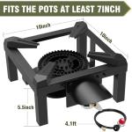 High Pressure Propane Burner, 100,000 BTUs