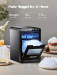 EUHOMY Countertop Nugget Ice Maker Machine