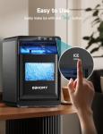 EUHOMY Countertop Nugget Ice Maker Machine