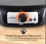 Nutrichef Nonstick Electric Crepe Maker & Griddle