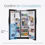 Bottom Shelf Refrigerator & Freezer Door Bin