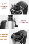 AZEUS 400W Dual-Speed Centrifugal Juicer