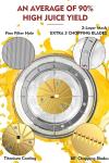 AZEUS 400W Dual-Speed Centrifugal Juicer