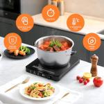 Portable Induction Cooktop with Touch Control and Timer