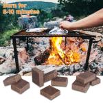 Natural Mini Fire Starters for BBQ and Campfires