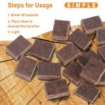 Natural Mini Fire Starters for BBQ and Campfires
