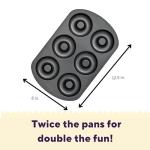 Wilton Gold Non-Stick Donut Pan Set, 2-Piece