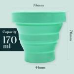 Collapsible Silicone Menstrual Cup Sterilizer Case