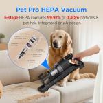 CANDY Cordless Stick Vacuum Cleaner with Powerful Suction