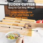 WrapNeat 3-in-1 Kitchen Wrap Organizer & Cutter