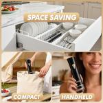 Compact Food Vacuum Sealer with 10 Bags