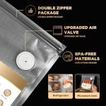 Compact Food Vacuum Sealer with 10 Bags