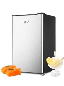 Compact 3.2 Cu.ft Mini Freezer with Removable Shelves
